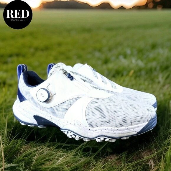 Adidas Codechaos BOA 25 Golf Cloud White Navy Shoes IH5142 - Men\'s Size 13 main image 6
